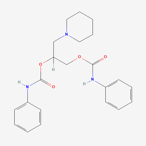 [2-(phenylcarbamoyloxy)-3-piperidin-1-ylpropyl] N-phenylcarbamate (CAS: 101-08-6) - Related Chemical Product