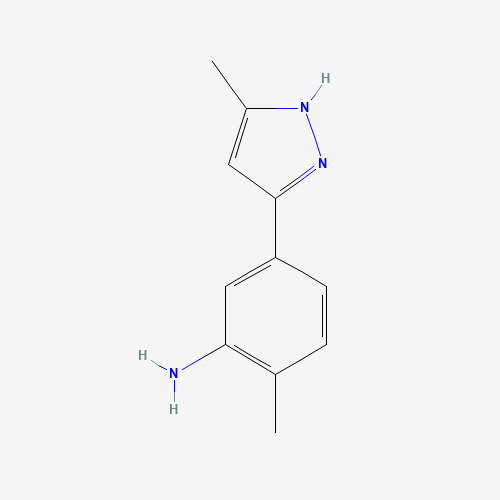 2-methyl-5-(5-methyl-1H-pyrazol-3-yl)aniline (CAS: 1232892-83-9) - Related Chemical Product