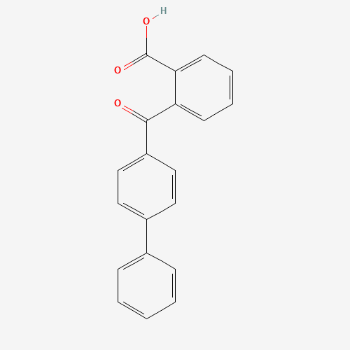 2-(4-phenylbenzoyl)benzoic acid (CAS: 42797-18-2) - Chemical Structure and Molecular Formula 