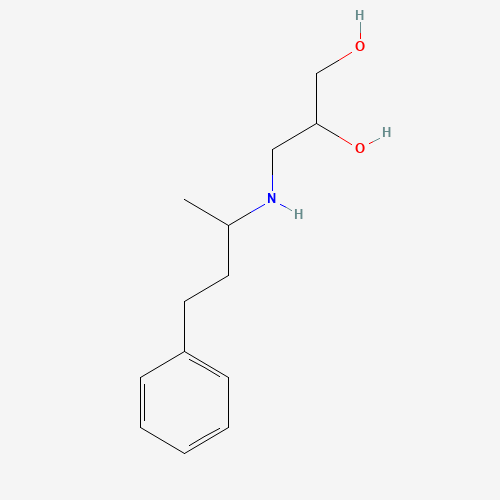 3-(4-phenylbutan-2-ylamino)propane-1,2-diol (CAS: 126008-14-8) - Related Chemical Product