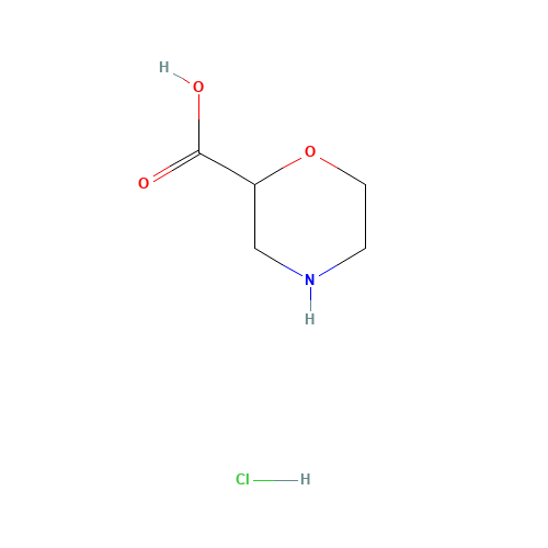 morpholine-2-carboxylic acid;hydrochloride (CAS: 878010-24-3) - Related Chemical Product