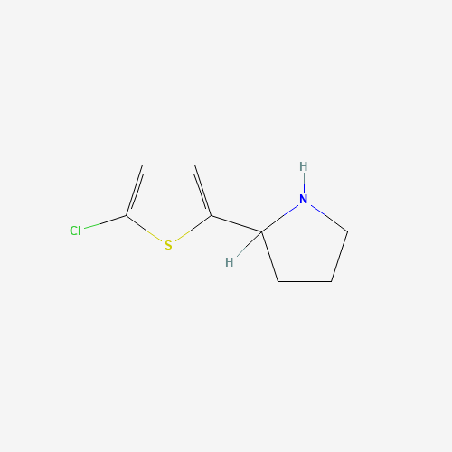 2-(5-chlorothiophen-2-yl)pyrrolidine (CAS: 524674-42-8) - Related Chemical Product