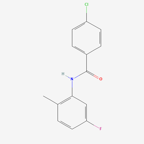 4-chloro-N-(5-fluoro-2-methylphenyl)benzamide (CAS: 528835-13-4) - Related Chemical Product