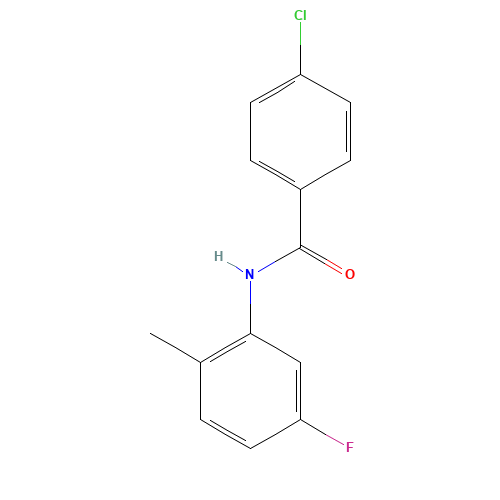 4-chloro-N-(5-fluoro-2-methylphenyl)benzamide (CAS: 528835-13-4) - Related Chemical Product