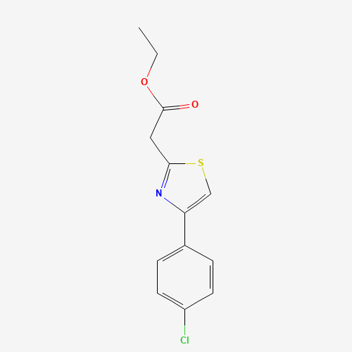 ethyl 2-[4-(4-chlorophenyl)-1,3-thiazol-2-yl]acetate (CAS: 17969-12-9) - Related Chemical Product