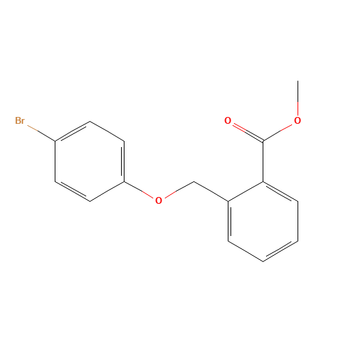 methyl 2-[(4-bromophenoxy)methyl]benzoate (CAS: 79669-48-0) - Related Chemical Product