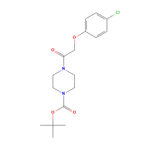 tert-butyl 4-[2-(4-chlorophenoxy)acetyl]piperazine-1-carboxylate (CAS: 1144037-43-3) - Related Chemical Product