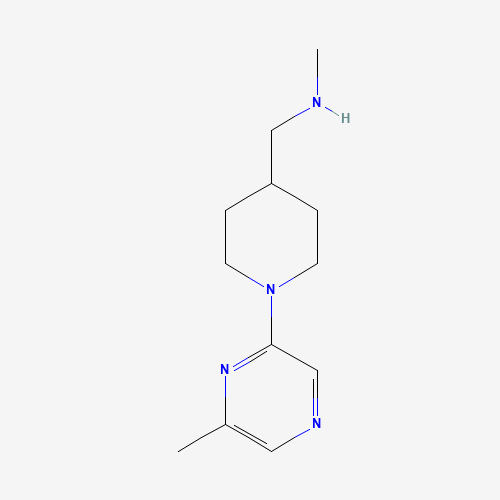 N-methyl-1-[1-(6-methylpyrazin-2-yl)piperidin-4-yl]methanamine (CAS: 887922-91-0) - Related Chemical Product