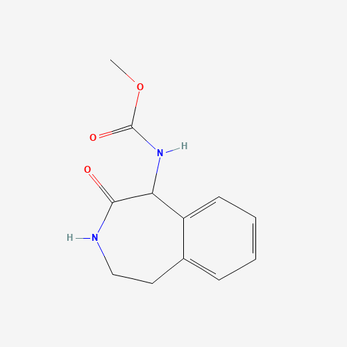 methyl N-(4-oxo-1,2,3,5-tetrahydro-3-benzazepin-5-yl)carbamate (CAS: 74581-23-0) - Related Chemical Product