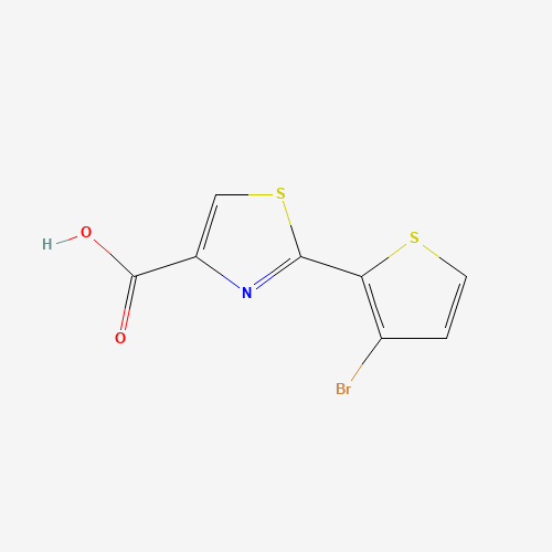 2-(3-bromothiophen-2-yl)-1,3-thiazole-4-carboxylic acid (CAS: 256508-43-7) - Related Chemical Product