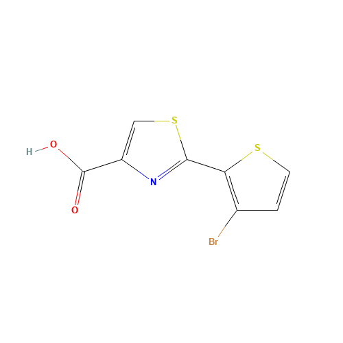 2-(3-bromothiophen-2-yl)-1,3-thiazole-4-carboxylic acid (CAS: 256508-43-7) - Related Chemical Product