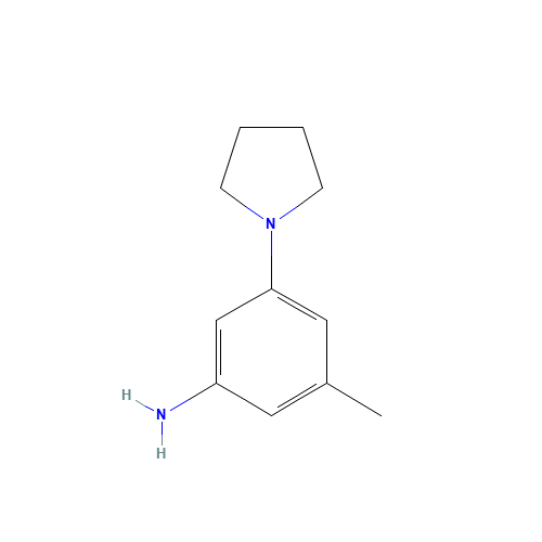 3-methyl-5-pyrrolidin-1-ylaniline (CAS: 1335496-78-0) - Related Chemical Product