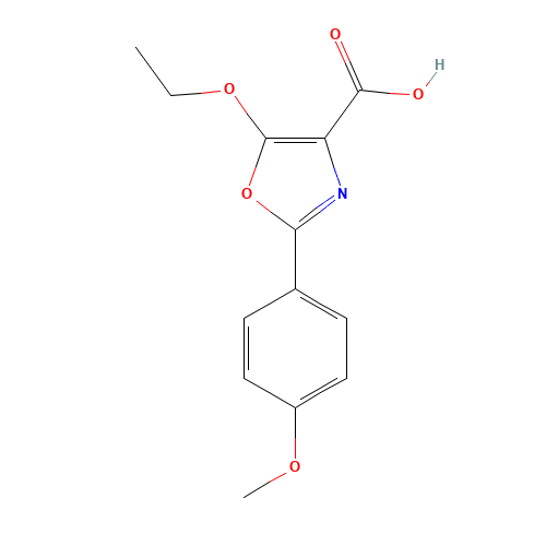 5-ethoxy-2-(4-methoxyphenyl)-1,3-oxazole-4-carboxylic acid (CAS: 887248-43-3) - Related Chemical Product