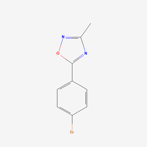 5-(4-bromophenyl)-3-methyl-1,2,4-oxadiazole (CAS: 71566-07-9) - Related Chemical Product