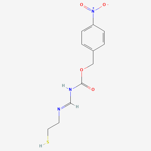 (4-nitrophenyl)methyl N-(2-sulfanylethyliminomethyl)carbamate (CAS: 80166-50-3) - Related Chemical Product