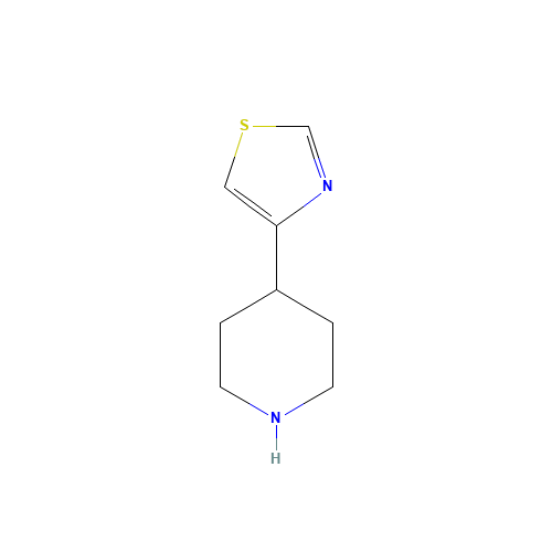 4-piperidin-4-yl-1,3-thiazole (CAS: 741670-62-2) - Related Chemical Product