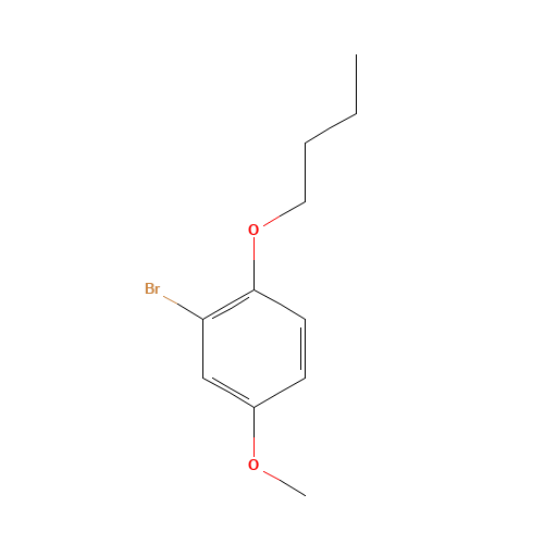 2-bromo-1-butoxy-4-methoxybenzene (CAS: 6398-90-9) - Related Chemical Product