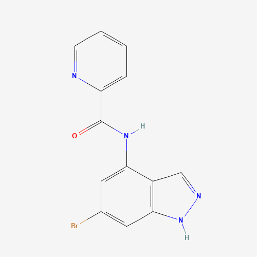 N-(6-bromo-1H-indazol-4-yl)pyridine-2-carboxamide (CAS: 1198802-84-4) - Related Chemical Product