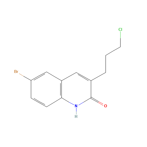 6-bromo-3-(3-chloropropyl)-1H-quinolin-2-one (CAS: 848170-40-1) - Related Chemical Product