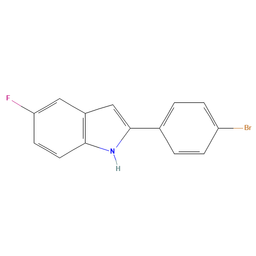 2-(4-bromophenyl)-5-fluoro-1H-indole (CAS: 885266-74-0) - Related Chemical Product