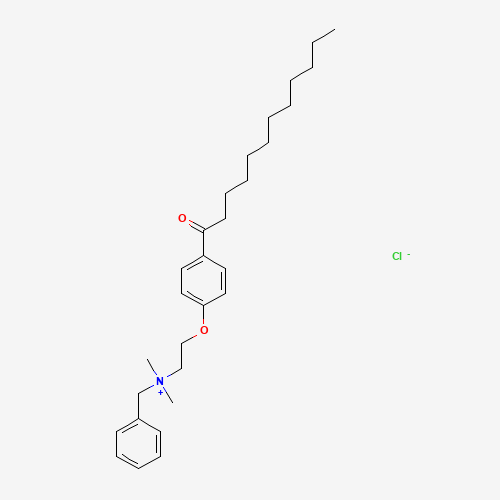 benzyl-[2-(4-dodecanoylphenoxy)ethyl]-dimethylazanium;chloride (CAS: 19486-61-4) - Related Chemical Product