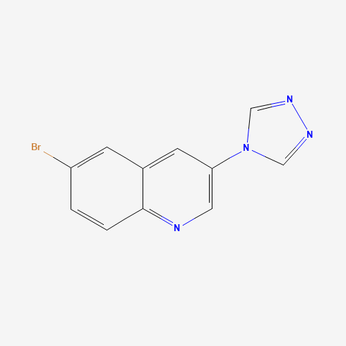 6-bromo-3-(1,2,4-triazol-4-yl)quinoline (CAS: 1355583-17-3) - Related Chemical Product