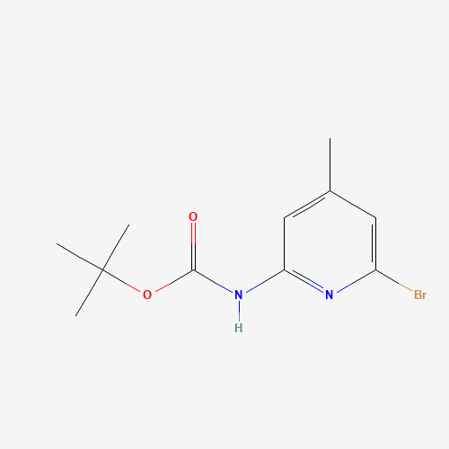 tert-butyl N-(6-bromo-4-methylpyridin-2-yl)carbamate (CAS: 1206249-13-9) - Related Chemical Product