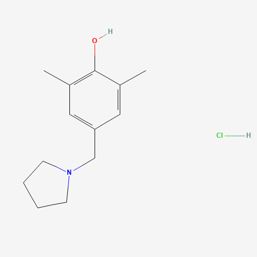 2,6-dimethyl-4-(pyrrolidin-1-ylmethyl)phenol;hydrochloride (CAS: 218796-04-4) - Related Chemical Product