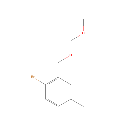 1-bromo-2-(methoxymethoxymethyl)-4-methylbenzene (CAS: 905710-68-1) - Related Chemical Product
