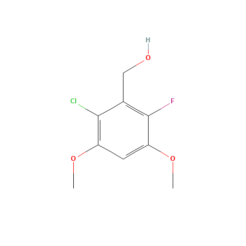 (2-chloro-6-fluoro-3,5-dimethoxyphenyl)methanol (CAS: 1453213-54-1) - Related Chemical Product