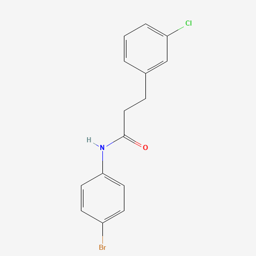 N-(4-bromophenyl)-3-(3-chlorophenyl)propanamide (CAS: 941472-59-9) - Related Chemical Product