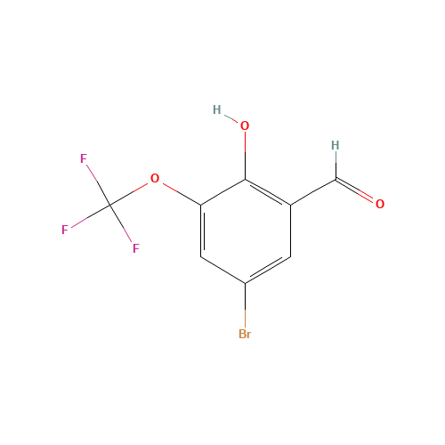 5-bromo-2-hydroxy-3-(trifluoromethoxy)benzaldehyde (CAS: 497959-32-7) - Related Chemical Product