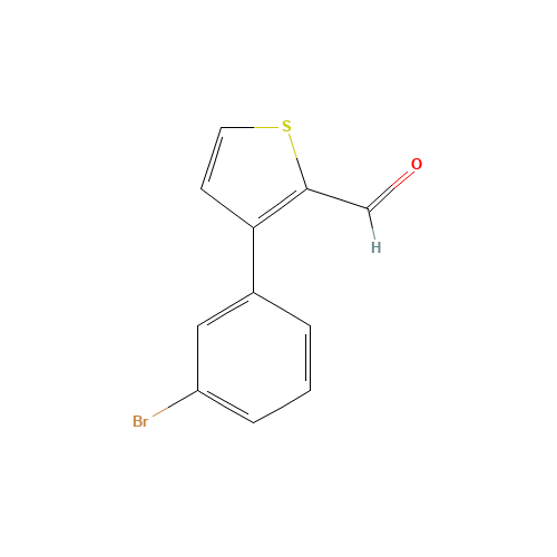 3-(3-bromophenyl)thiophene-2-carbaldehyde (CAS: 159078-93-0) - Related Chemical Product