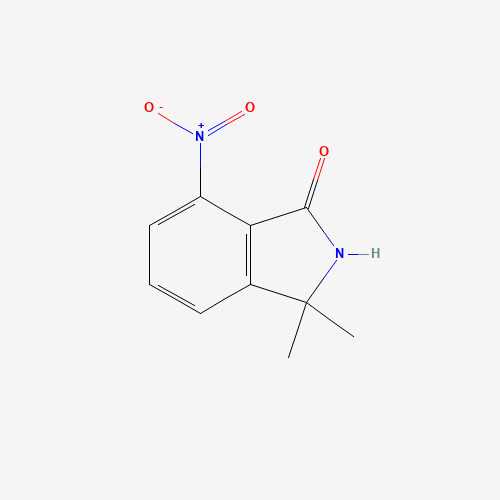 3,3-dimethyl-7-nitro-2H-isoindol-1-one (CAS: 878156-59-3) - Related Chemical Product
