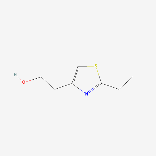2-(2-ethyl-1,3-thiazol-4-yl)ethanol (CAS: 1314936-77-0) - Chemical Structure and Molecular Formula 