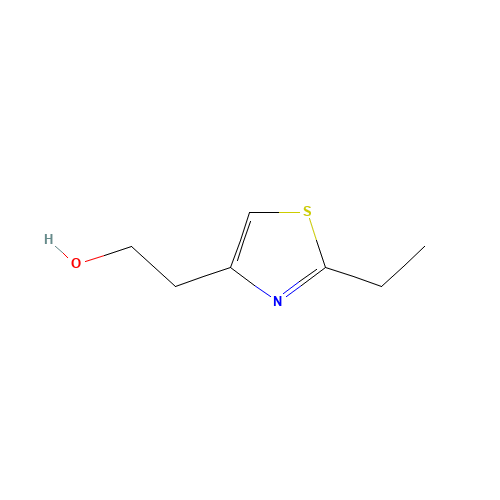 2-(2-ethyl-1,3-thiazol-4-yl)ethanol (CAS: 1314936-77-0) - Chemical Structure and Molecular Formula 