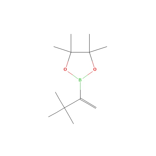 2-(3,3-dimethylbut-1-en-2-yl)-4,4,5,5-tetramethyl-1,3,2-dioxaborolane (CAS: 261638-97-5) - Related Chemical Product