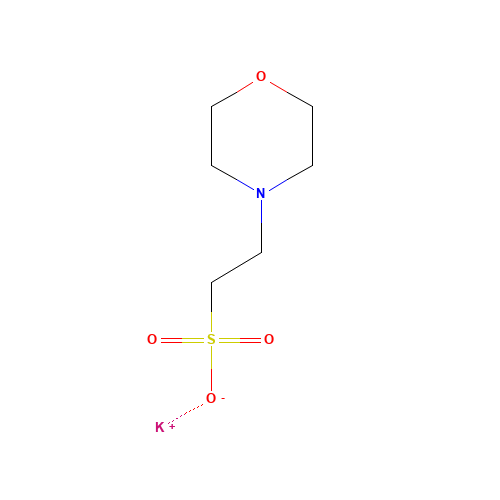 potassium;2-morpholin-4-ylethanesulfonate (CAS: 39946-25-3) - Related Chemical Product