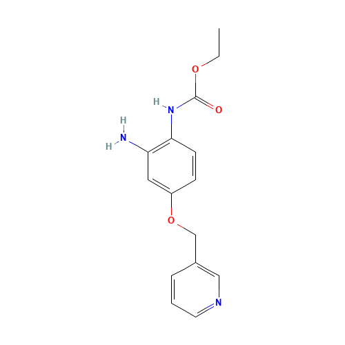 ethyl N-[2-amino-4-(pyridin-3-ylmethoxy)phenyl]carbamate (CAS: 1043425-08-6) - Related Chemical Product