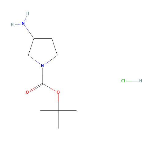tert-butyl 3-aminopyrrolidine-1-carboxylate;hydrochloride (CAS: 1188263-70-8) - Related Chemical Product