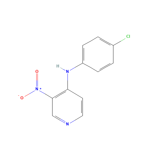 N-(4-chlorophenyl)-3-nitropyridin-4-amine (CAS: 56809-50-8) - Related Chemical Product