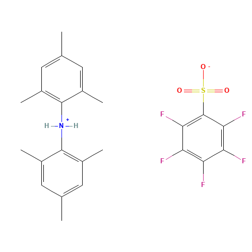 bis(2,4,6-trimethylphenyl)azanium;2,3,4,5,6-pentafluorobenzenesulfonate (CAS: 850629-65-1) - Related Chemical Product
