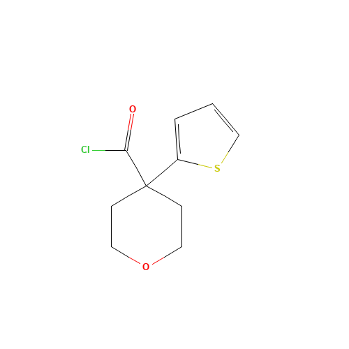 4-thiophen-2-yloxane-4-carbonyl chloride (CAS: 906352-92-9) - Related Chemical Product
