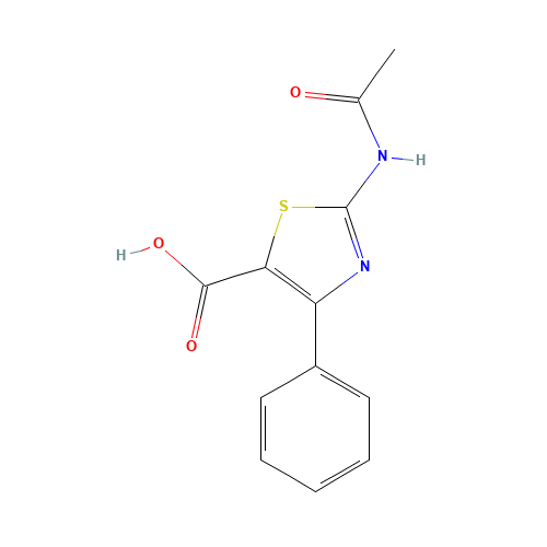 2-acetamido-4-phenyl-1,3-thiazole-5-carboxylic acid (CAS: 1266943-43-4) - Related Chemical Product