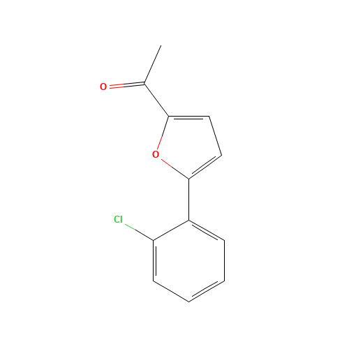 1-[5-(2-chlorophenyl)furan-2-yl]ethanone (CAS: 675596-28-8) - Related Chemical Product