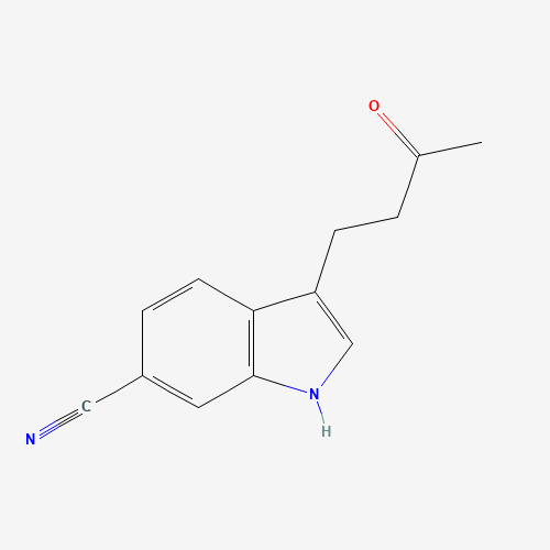 3-(3-oxobutyl)-1H-indole-6-carbonitrile (CAS: 1021910-65-5) - Related Chemical Product