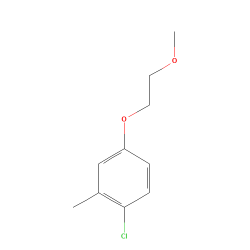 1-chloro-4-(2-methoxyethoxy)-2-methylbenzene (CAS: 199590-73-3) - Related Chemical Product