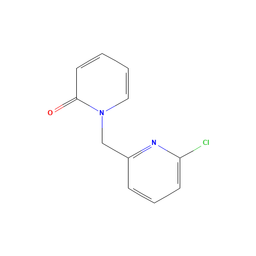 1-[(6-chloropyridin-2-yl)methyl]pyridin-2-one (CAS: 875653-45-5) - Related Chemical Product