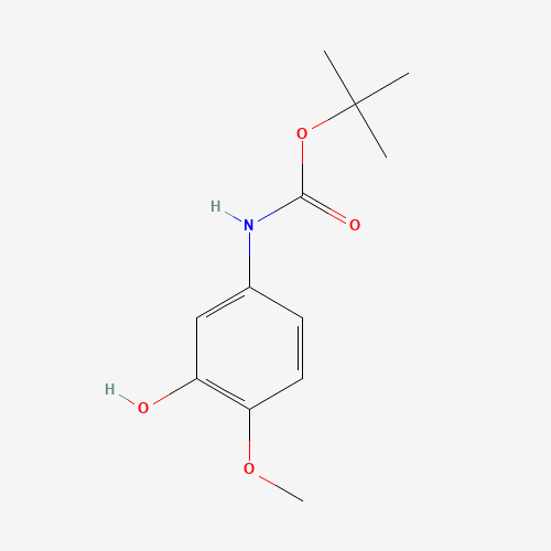tert-butyl N-(3-hydroxy-4-methoxyphenyl)carbamate (CAS: 224450-48-0) - Related Chemical Product