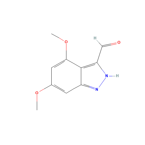 4,6-dimethoxy-2H-indazole-3-carbaldehyde (CAS: 885518-87-6) - Related Chemical Product
